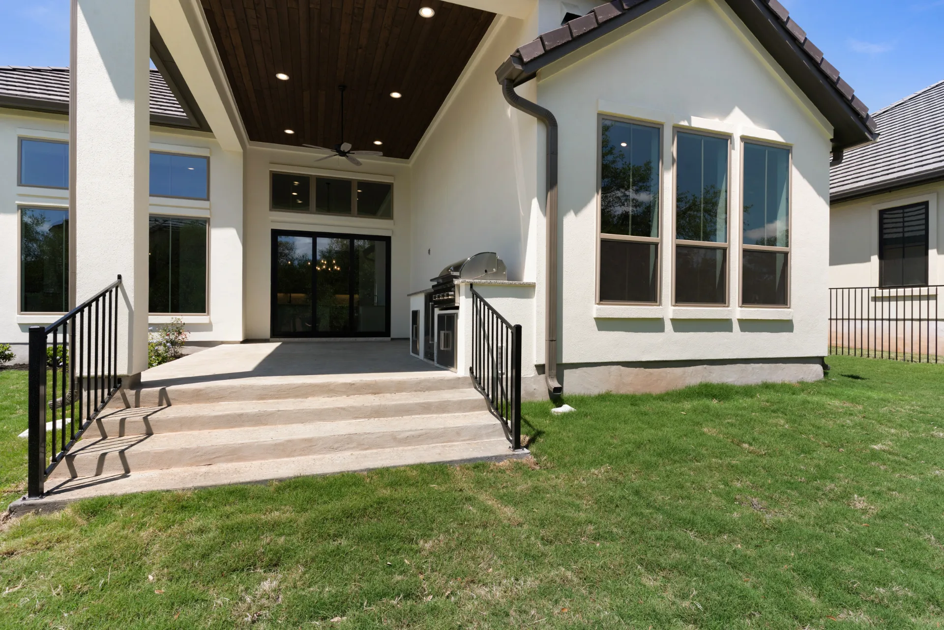 Covered patio for Hill Country evenings