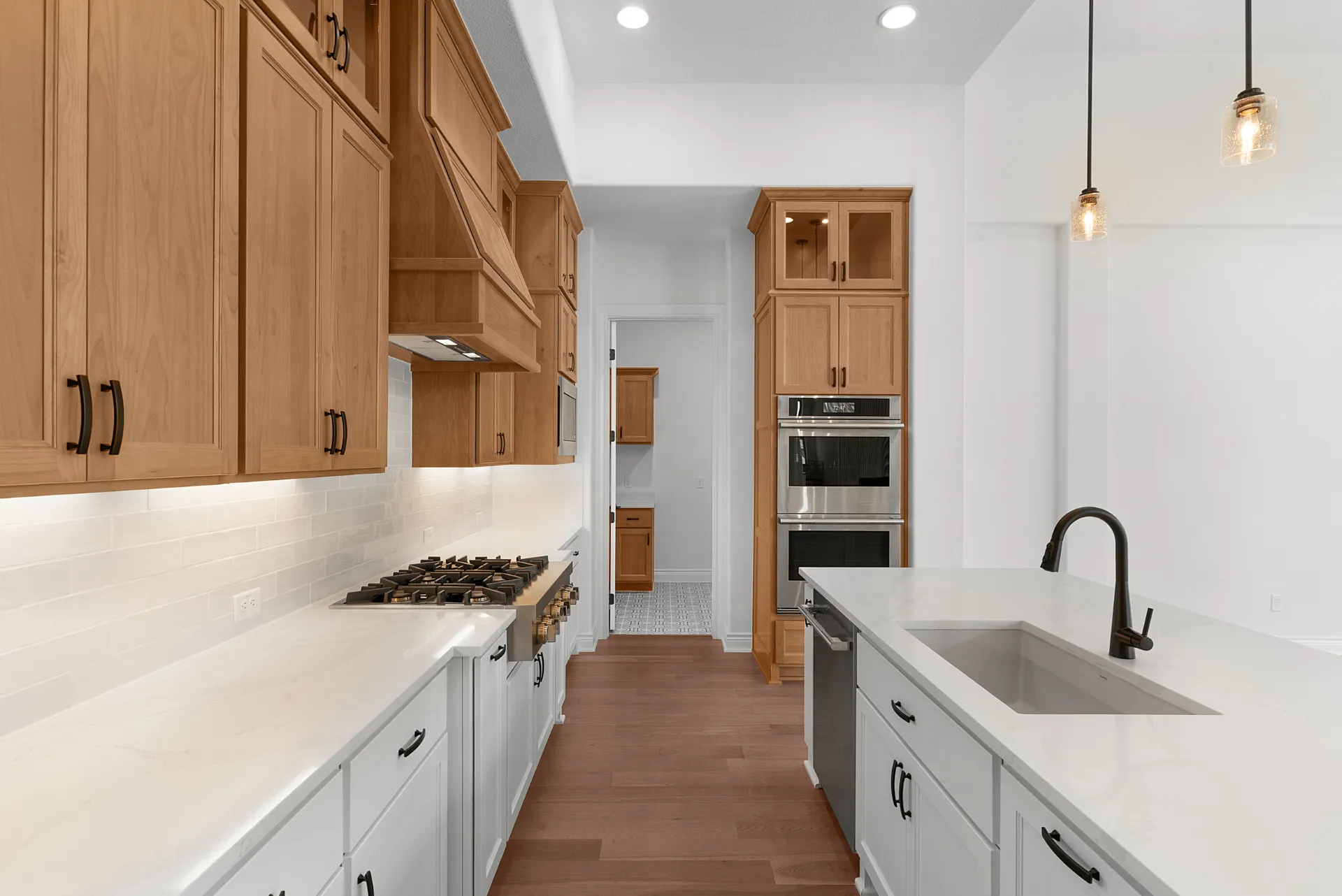 Kitchen galley view
